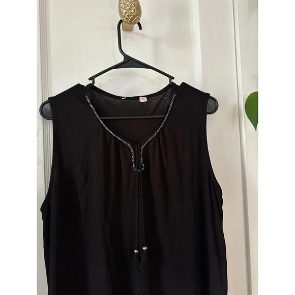 Women’s size 2x-large Black tank top blouse - Picture 2 of 6